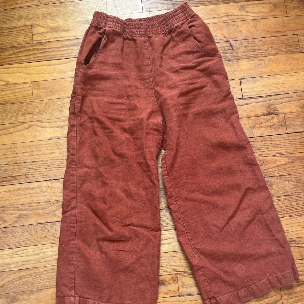 Linen Fox Ocean Trousers